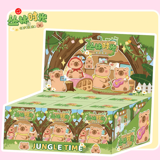 Capybara Jungle Time Mystery Figures Blind Box - OVERRATED