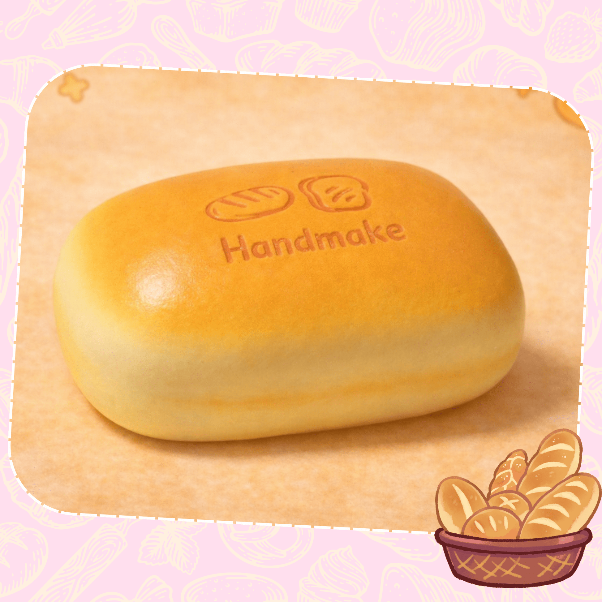 capybara squishy toy slow rising bakery bread