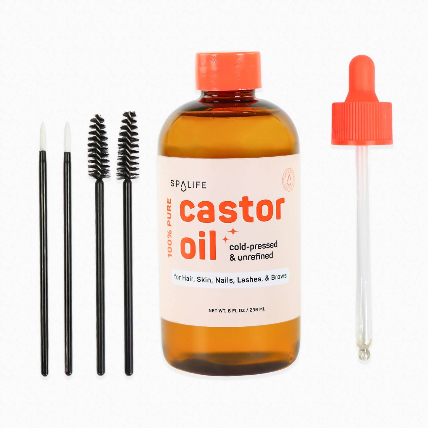 Castor Oil 100% Pure - For Hair, Skin, Nails, Lashes & Brows - OVERRATED