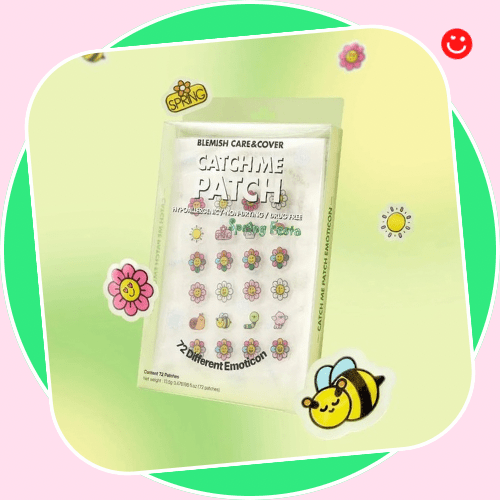 CATCH ME PATCH Emoticon Green 绿色表情符号痘痘贴 - OVERRATED