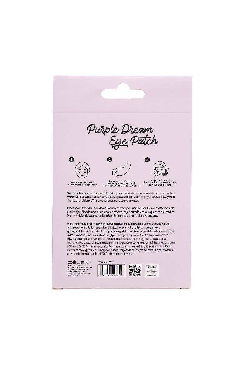 Celavi Purple Dream Eye Patches - OVERRATED