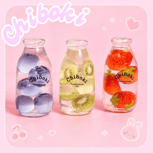 Chiboki Fruit Jelly Sensory Bottle - OVERRATED
