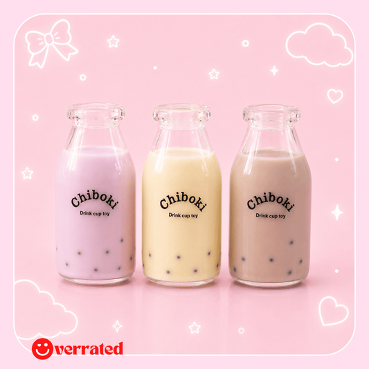 Chiboki Milk Tea Jelly Squishy - OVERRATED