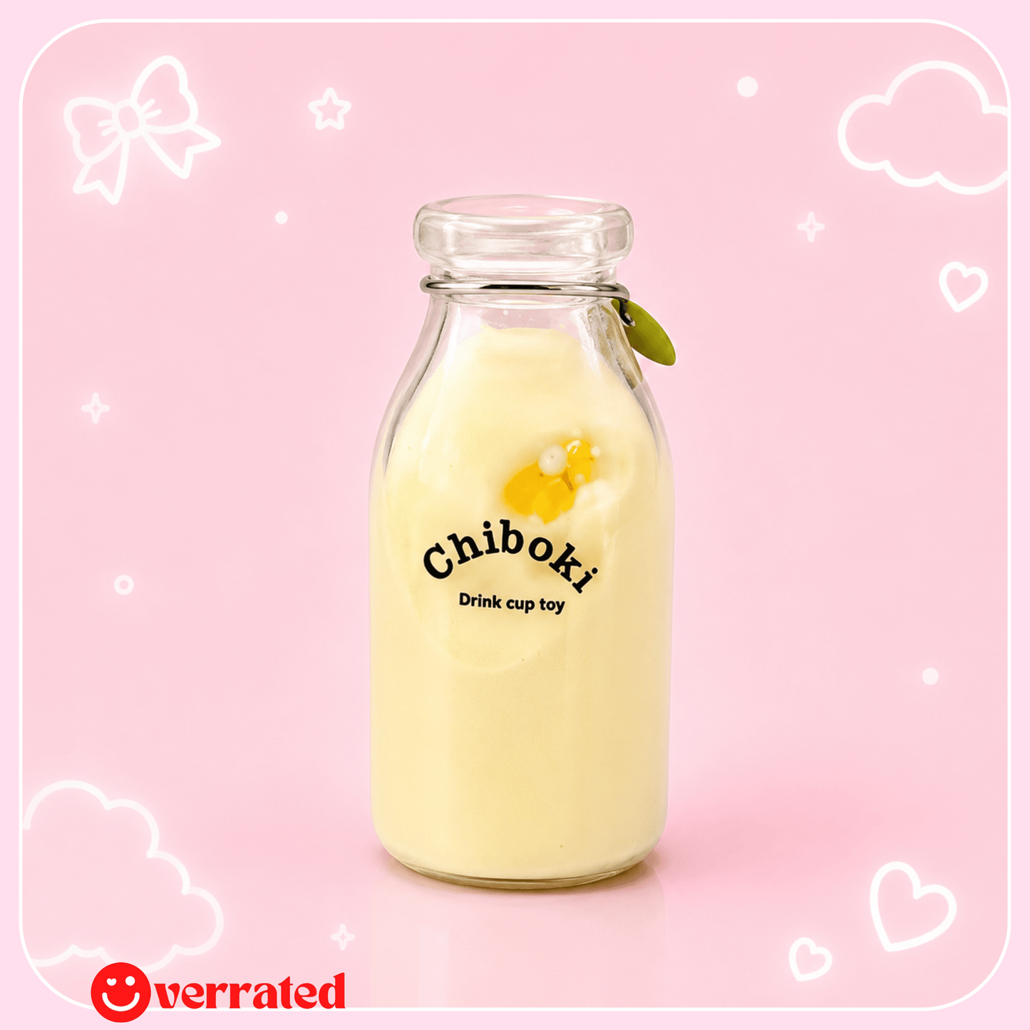 Chiboki Milk Tea Jelly Squishy - OVERRATED