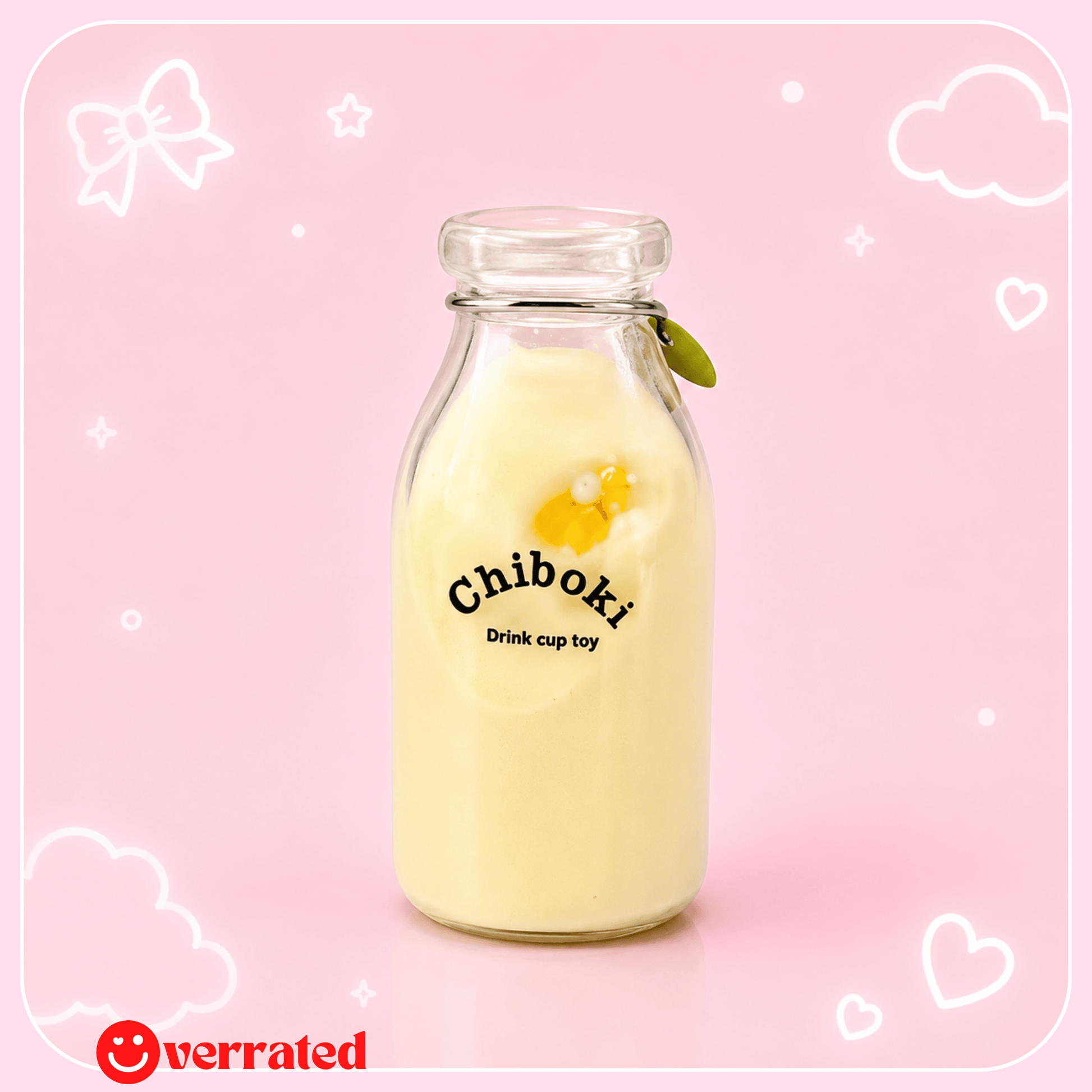 Chiboki Milk Tea Jelly Squishy - OVERRATED