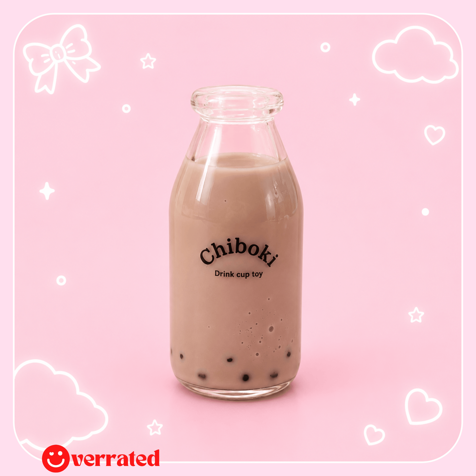 Chiboki Milk Tea Jelly Squishy - OVERRATED
