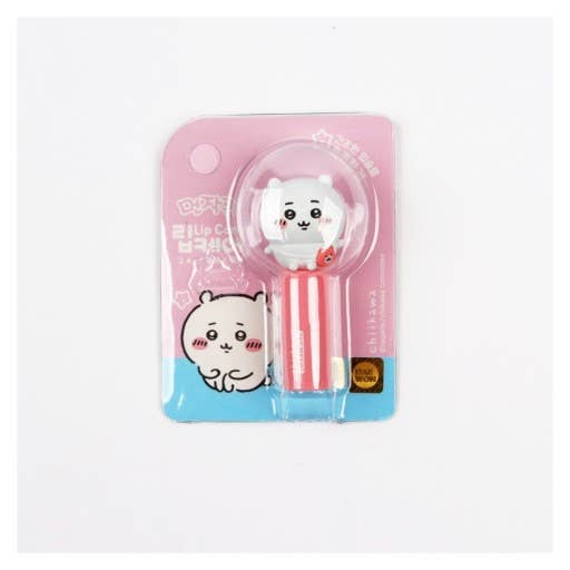 Chiikawa lip balm set packaging front side box product image - Overrated Korean Beauty & More