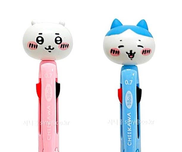 Chiikawa Character 3D Figure 3Colors Ballpoint Pen - OVERRATED