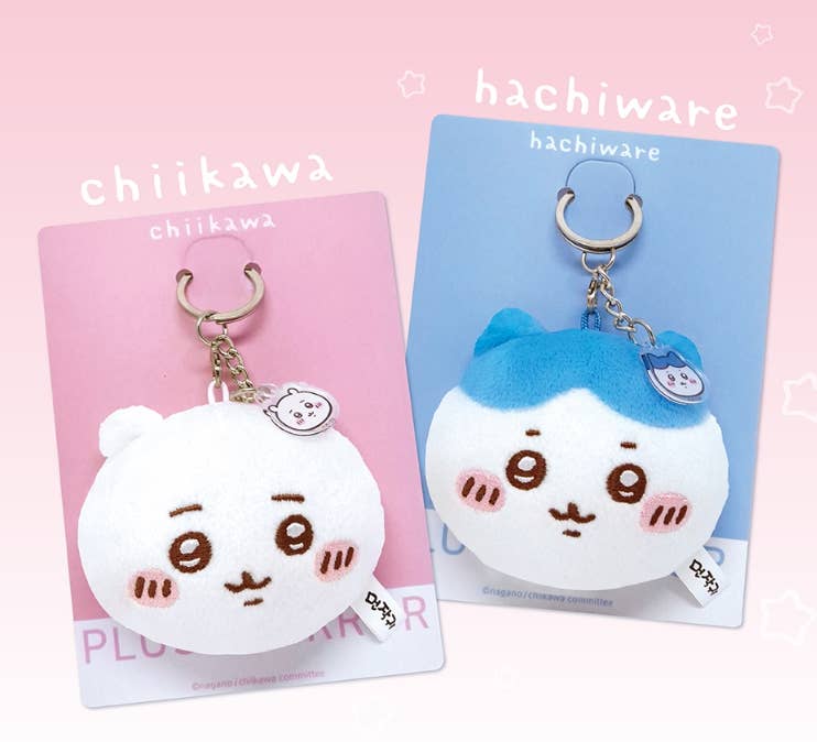 Chiikawa Plush Mirror Keychain Bag Charm - OVERRATED