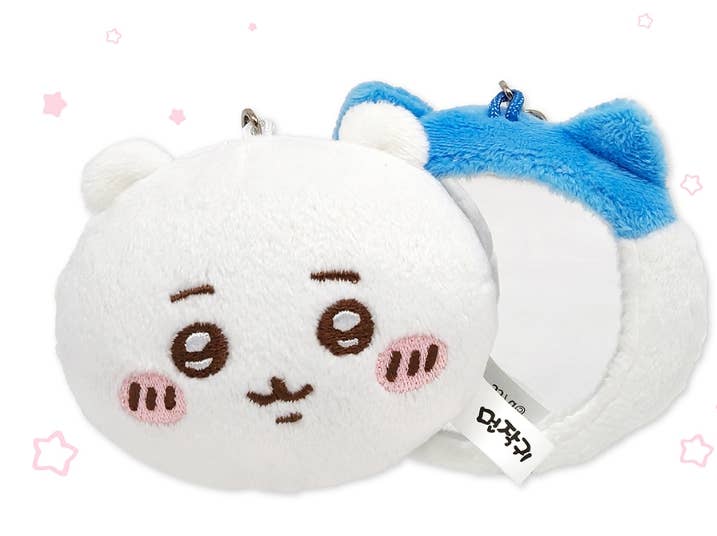 Chiikawa Plush Mirror Keychain Bag Charm - OVERRATED