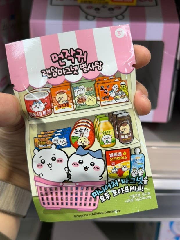 Chiikawa Snack Miniature Magnet Random Box - OVERRATED