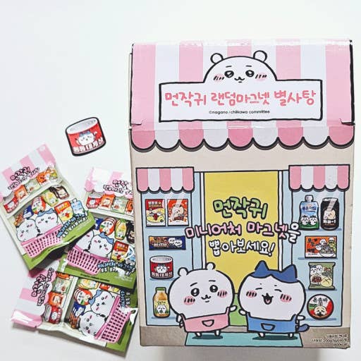 Chiikawa Snack Miniature Magnet Random Box - OVERRATED
