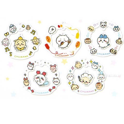 Chiikawa Twinkle Hologram Random key Ring Blind Box - OVERRATED