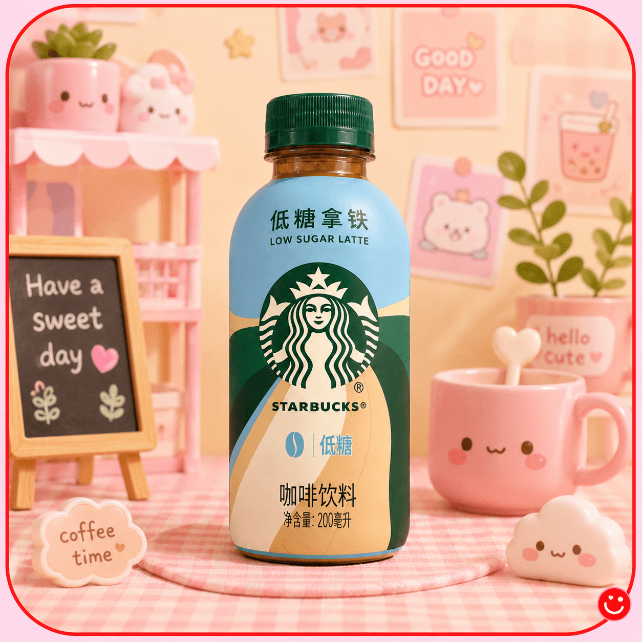 China Exclusive Starbucks Low Sugar Latte - OVERRATED