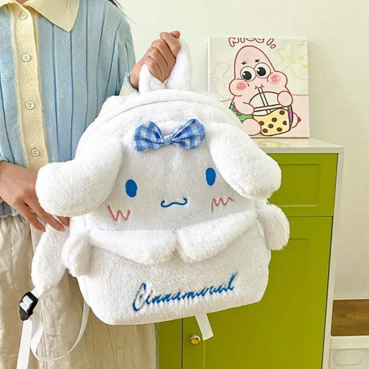 Cinnamoroll Plush Backpack Shoulder Bag - OVERRATED