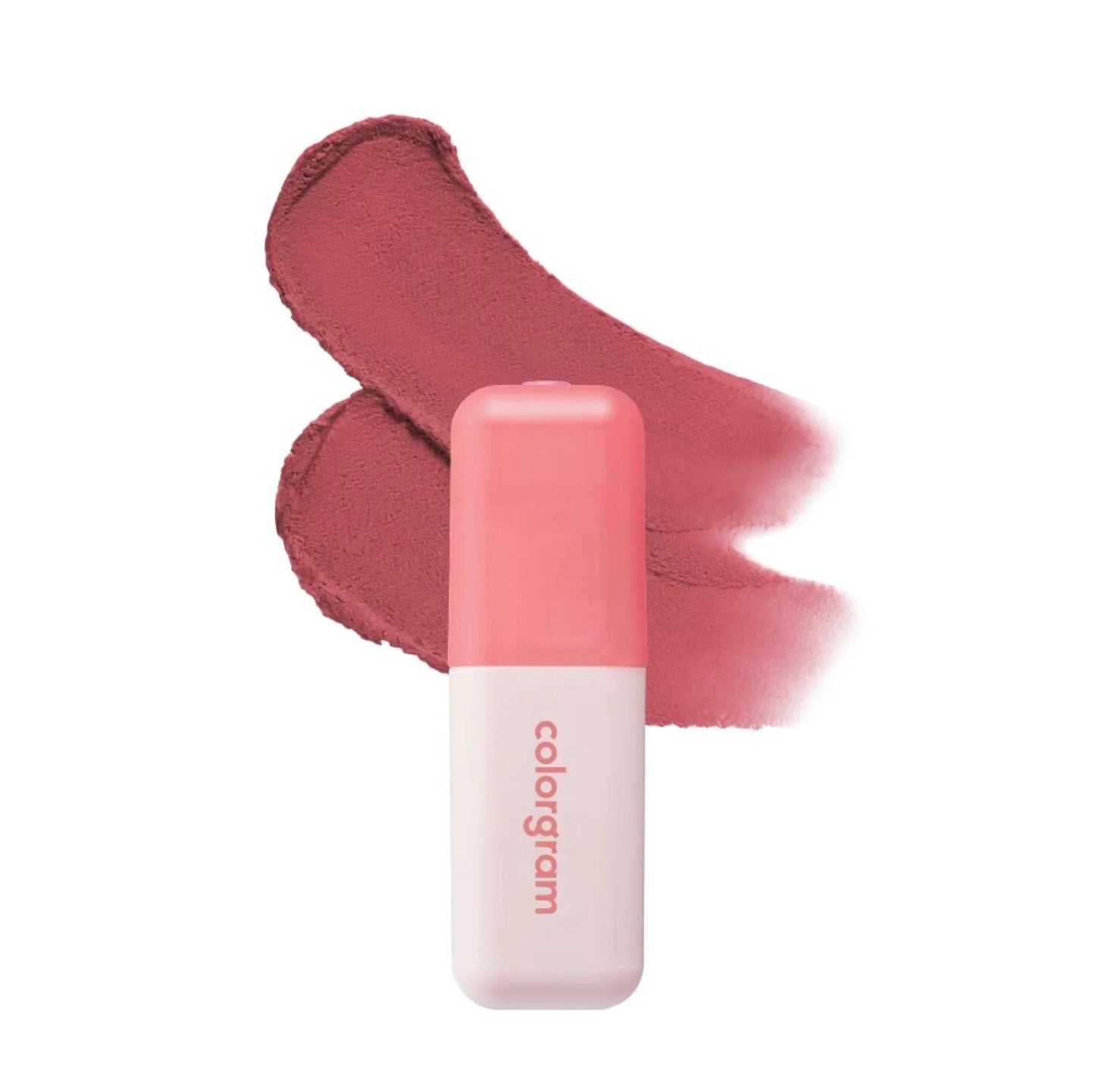Korean lip tint Colorgram Amazing Berry Nude blurred pink product packaging - Overrated Korean Beauty & More