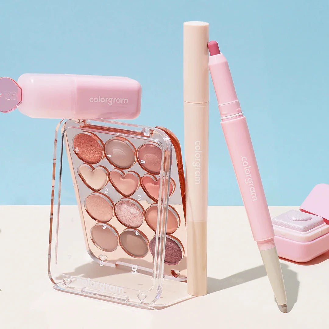 Colorgram eyeshadow palette full product with box - Overrated Korean Beauty & More