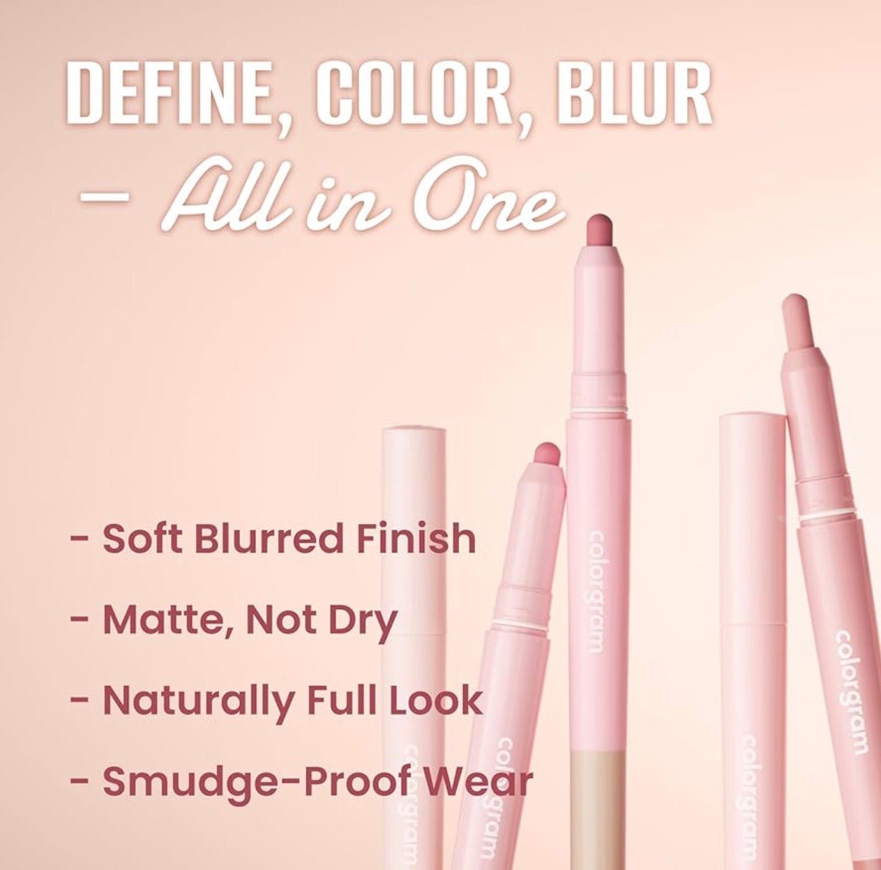 COLORGRAM Rose Beige All In One Overlip Maker - OVERRATED