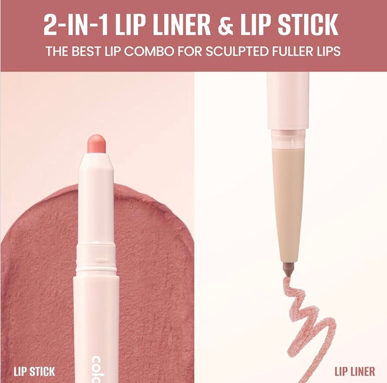 COLORGRAM Rose Beige All In One Overlip Maker - OVERRATED