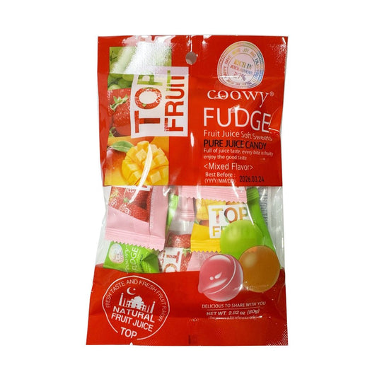 COOWY Top Fruit Mixed Soft Sweets Pure Juice Candy - OVERRATED