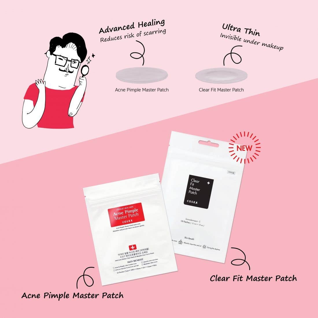 COSRX Acne Clear Pimple Master Patch kbeauty - OVERRATED