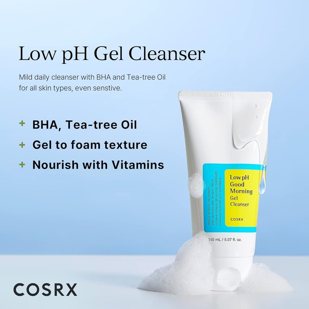 Cosrx Low PH Good Morning Gel Cleanser - OVERRATED