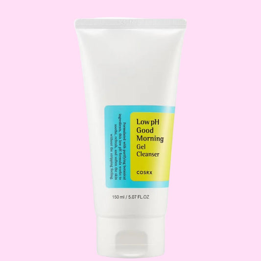 COSRX Low PH gel cleanser tube front view - Overrated Korean Beauty & More