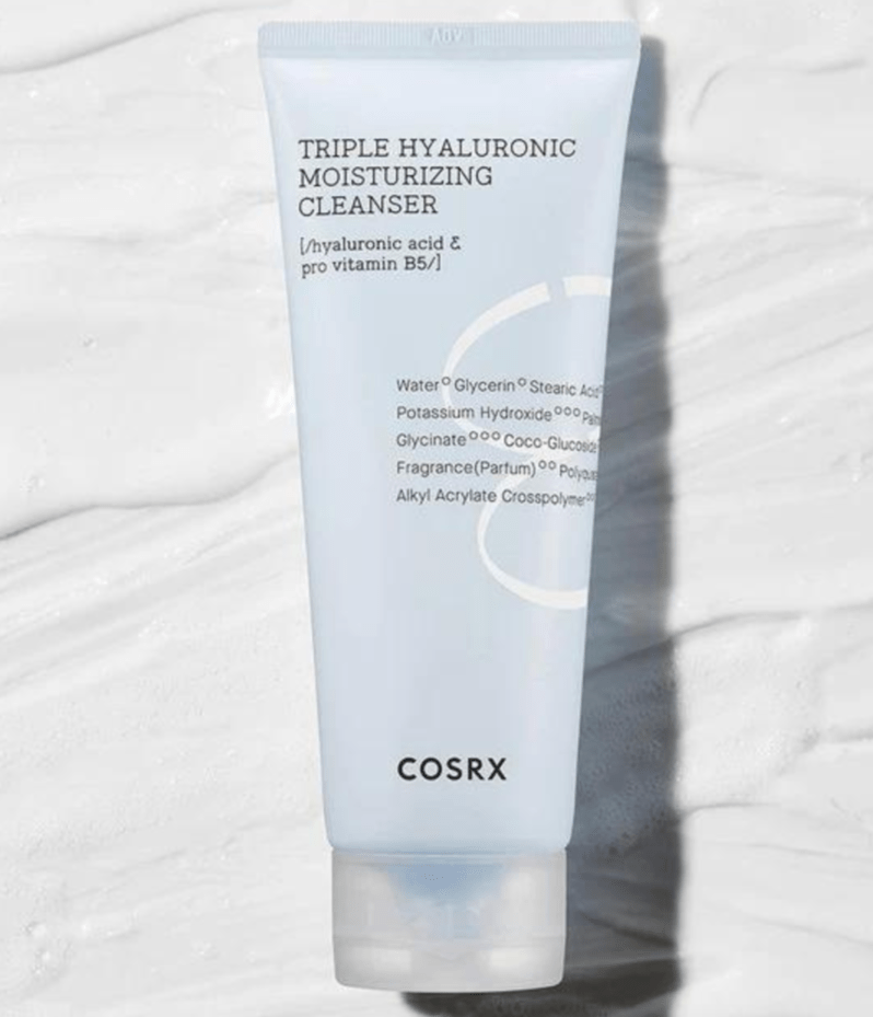 COSRX Moisturizing Hydrium Triple Hyaluronic Face Cleanser - OVERRATED