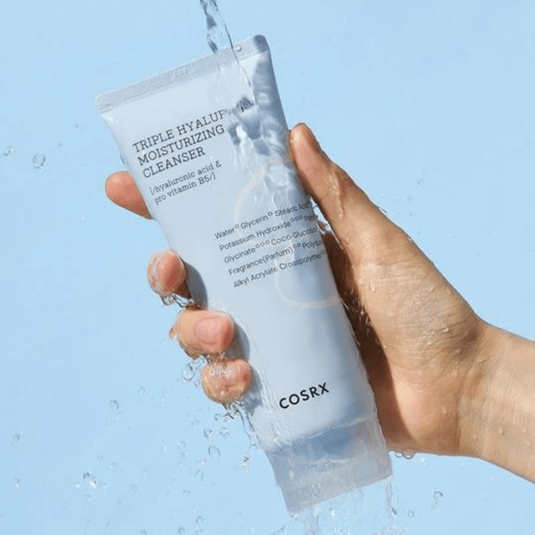 COSRX Moisturizing Hydrium Triple Hyaluronic Face Cleanser - OVERRATED