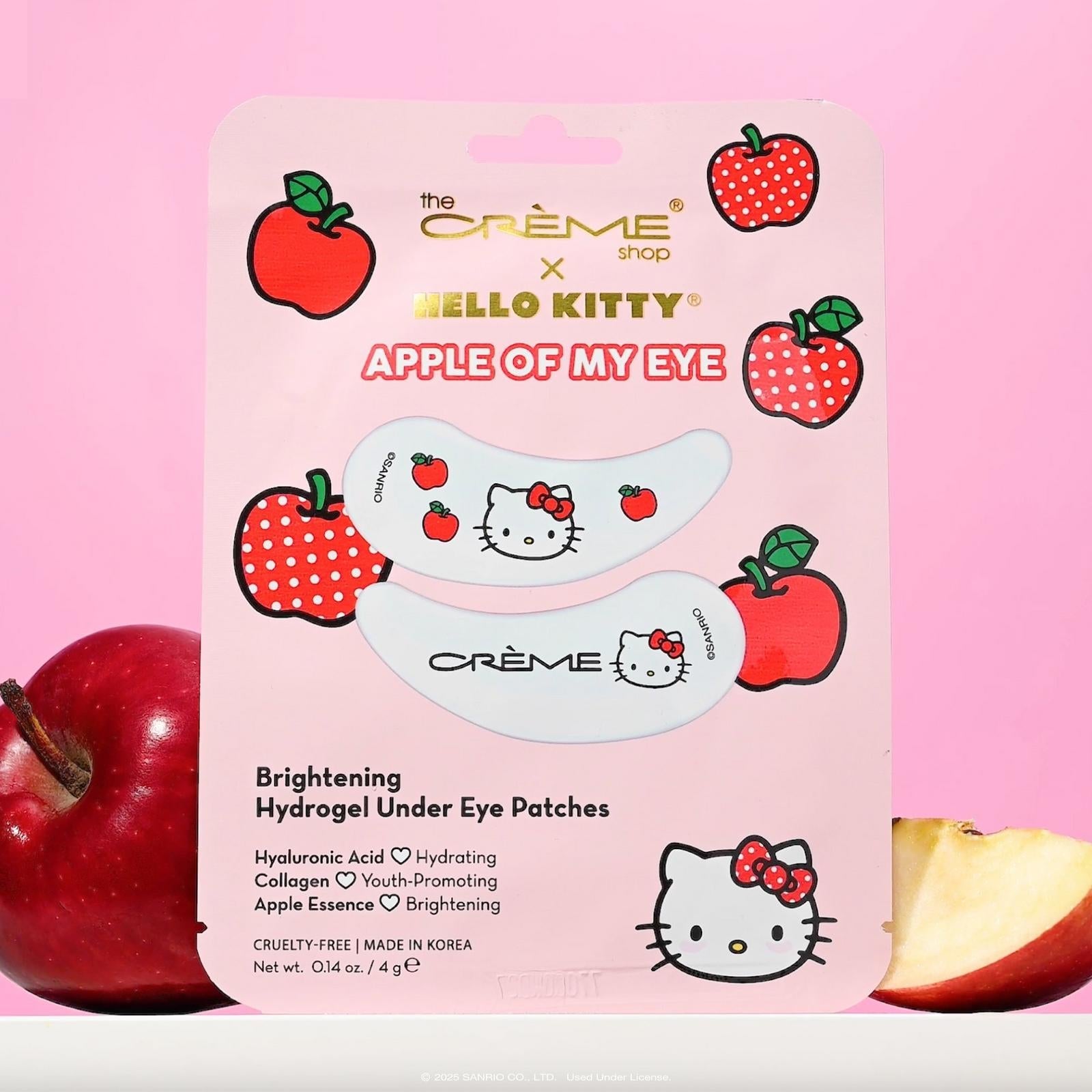 Creme Shop X Hello Kitty Apple Of My Eye Brightening Hydrogel Under Eye Patches - OVERRATED