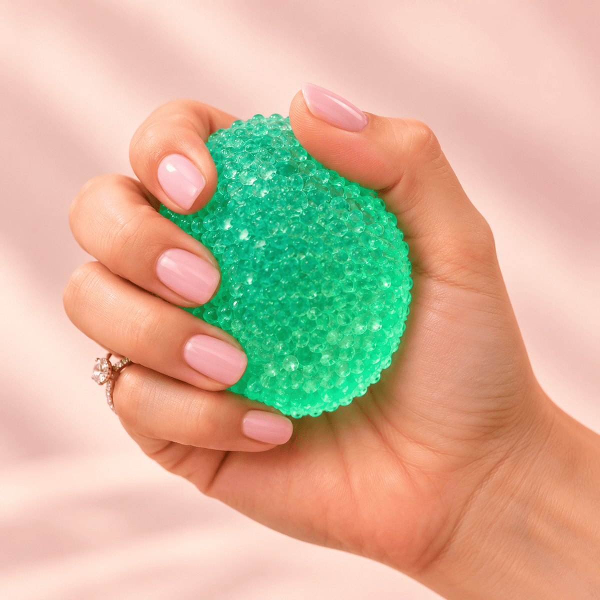 Crystal Squish Stretch Ball – Textured Sensory Fidget Toy - OVERRATED