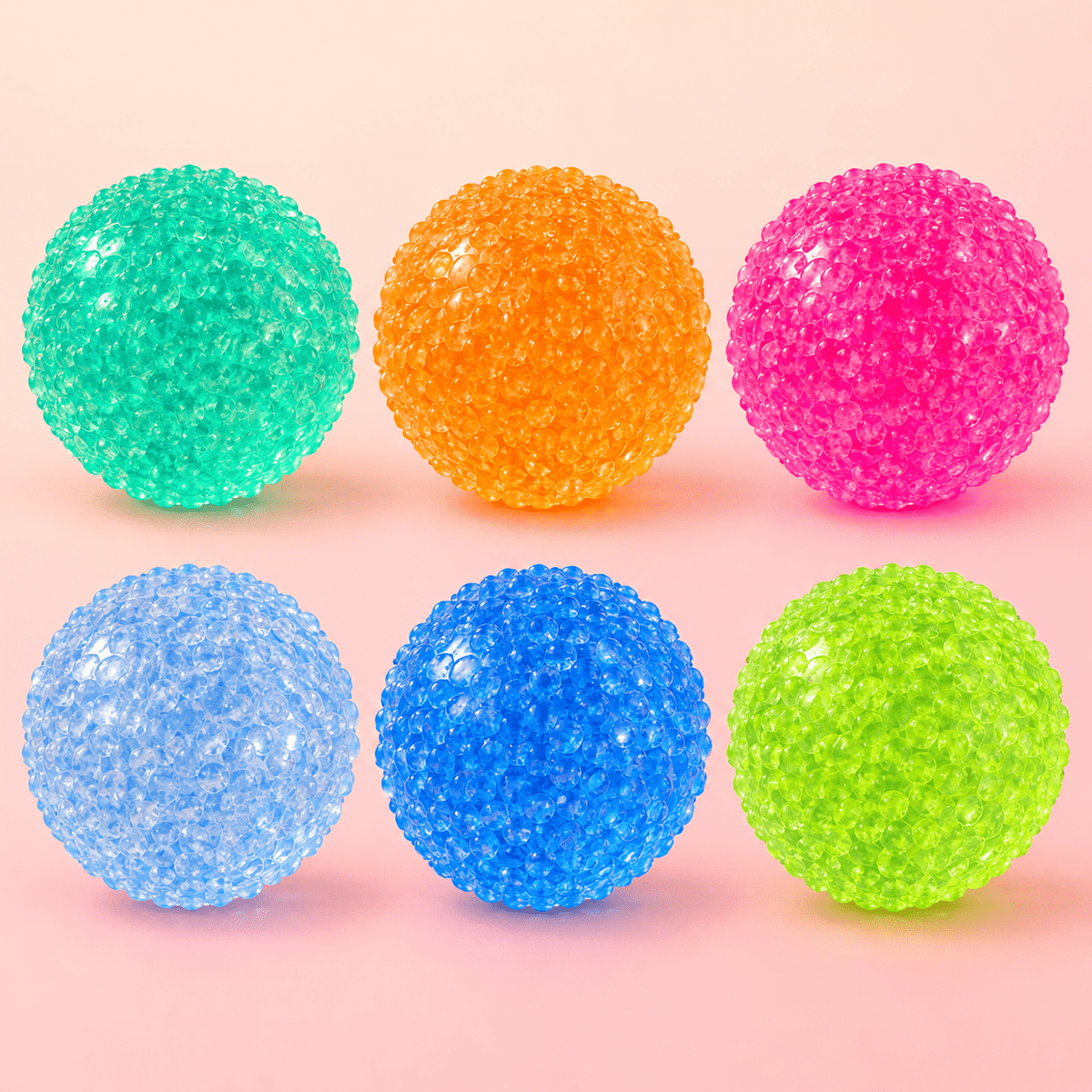 Crystal Squish Stretch Ball – Textured Sensory Fidget Toy - OVERRATED