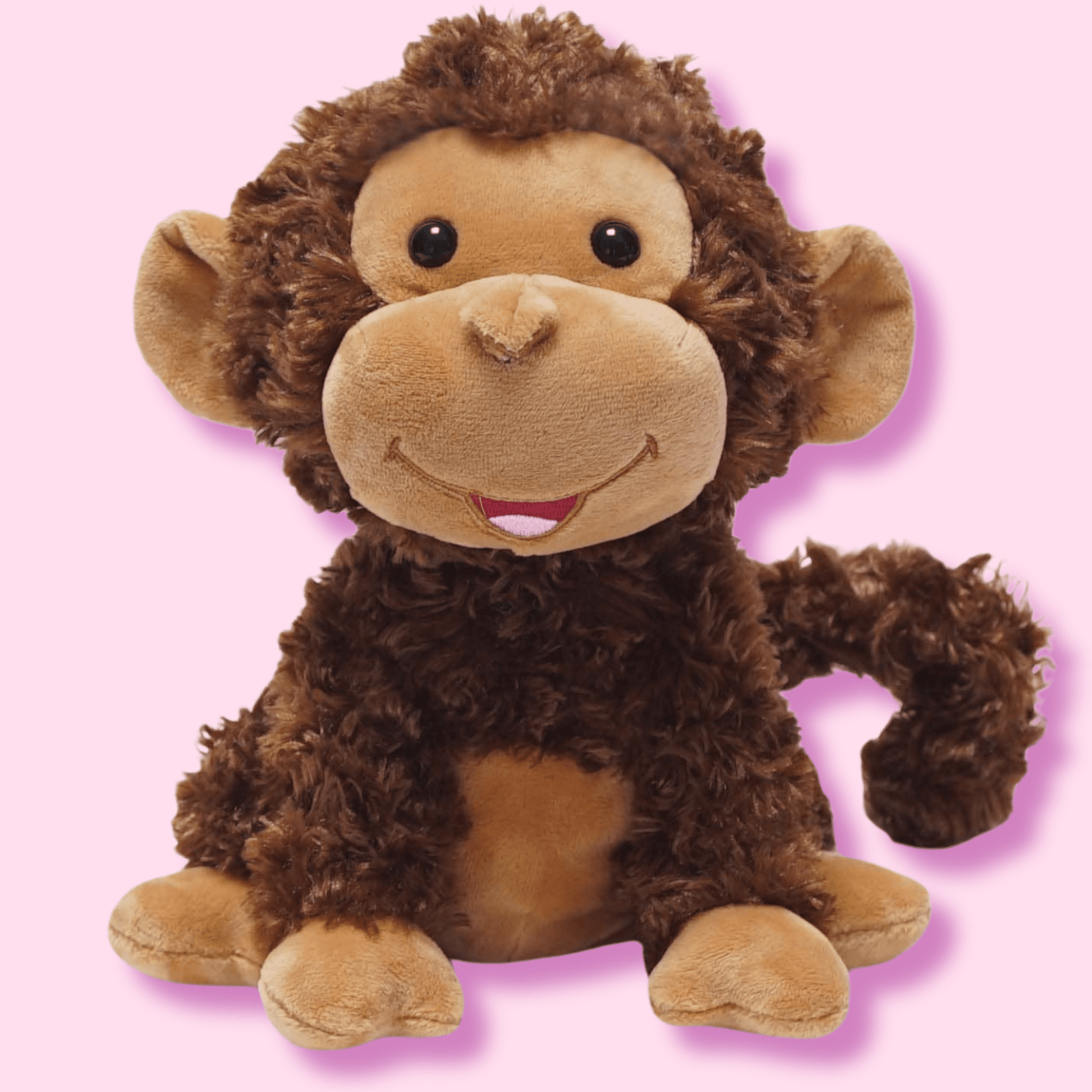 Cute Soft Laughing Monkey Crackin' Up Coco Kids Plush Toy - OVERRATED