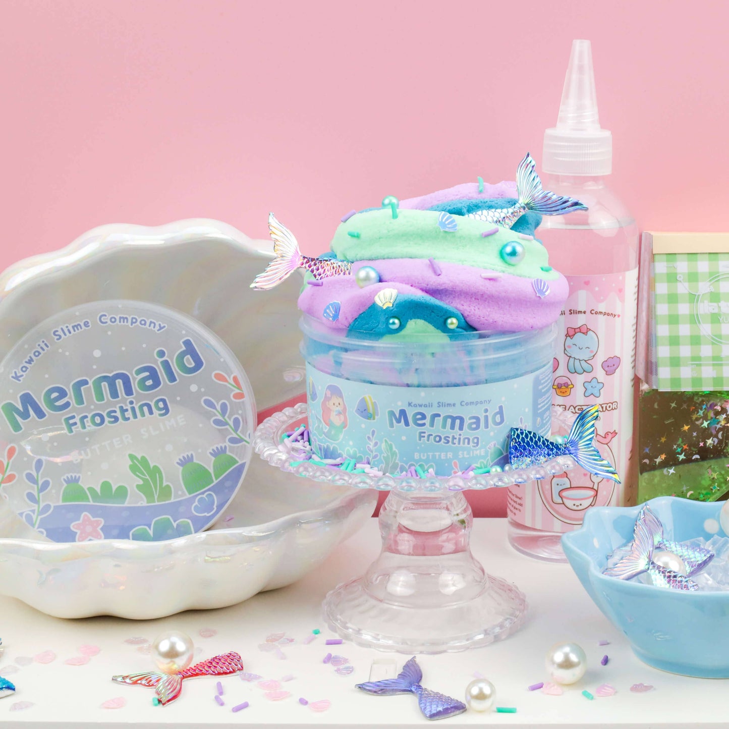 Kawaii Slime Co. Mermaid Frosting Butter Slime