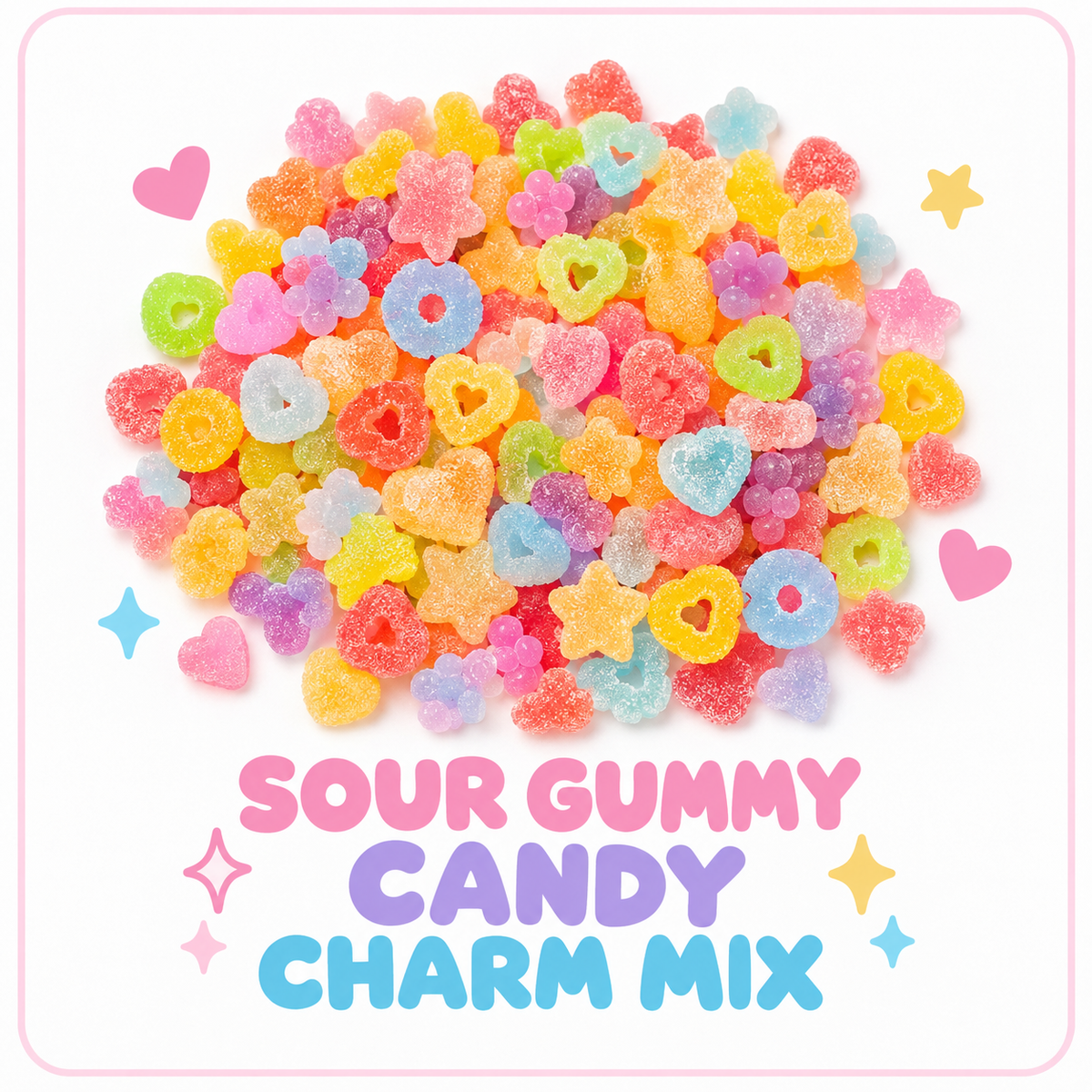 DIY Slime Toppings Loose Charms Mix - OVERRATED