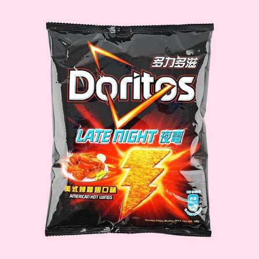 Doritos Late Night American Hot Wing Flavor Chips - OVERRATED