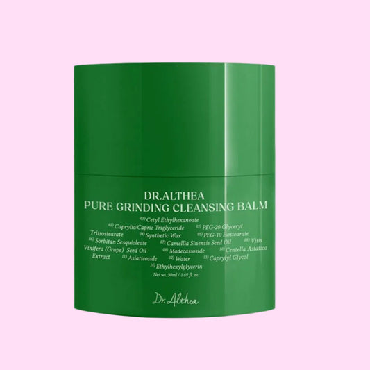 Cleansing balm Dr. Althea Pure Grinding gentle sensitive skin K-beauty - Overrated Korean Beauty & More