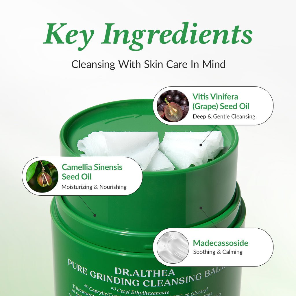 Cleansing balm Dr. Althea gentle double cleanse makeup remover - Overrated Korean Beauty & More