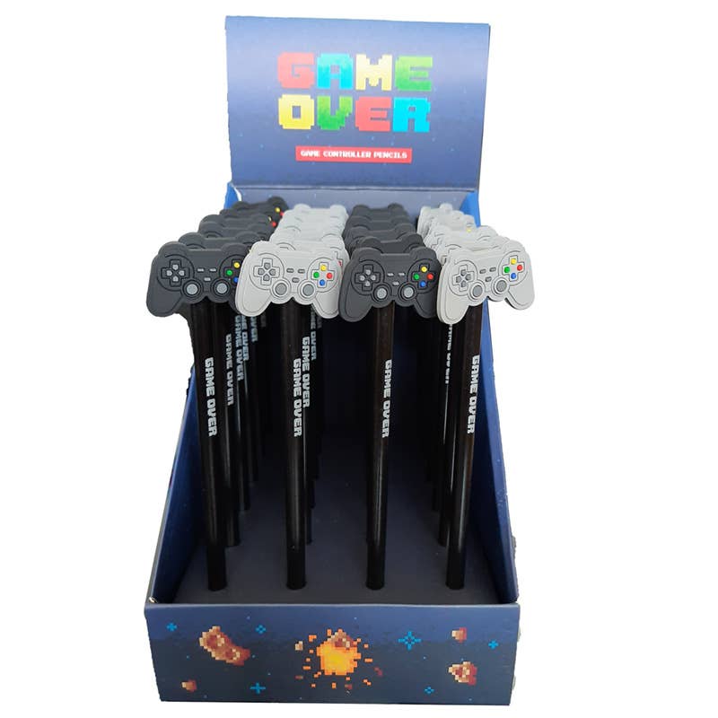 Game Over  Controller Pencil with PVC Topper