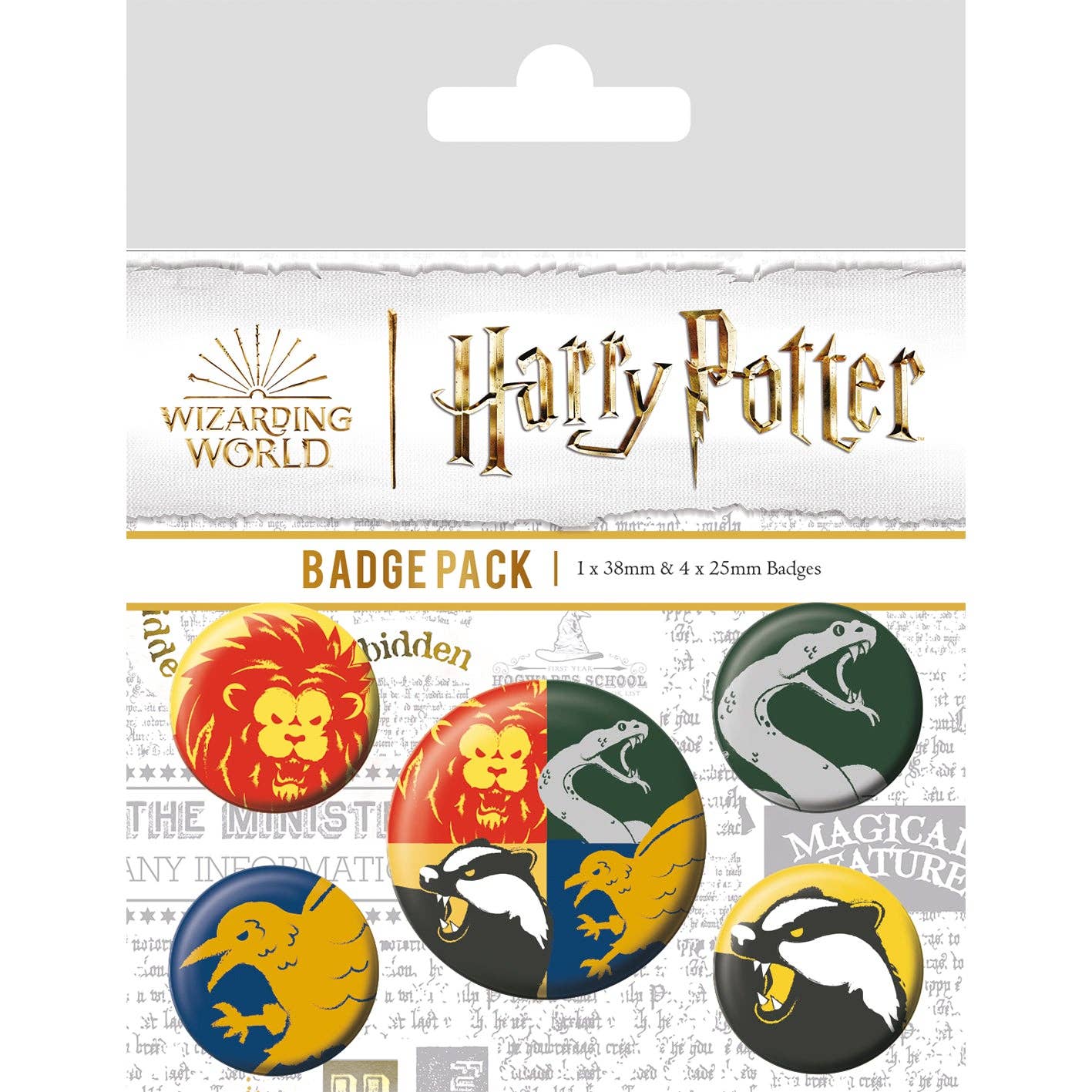 Harry Potter Badge Pack