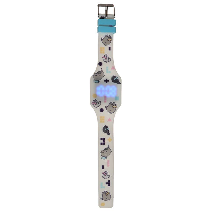 Pusheen Cat Silicone Digital Watch White