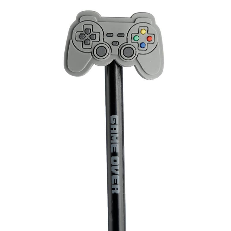 Game Over  Controller Pencil with PVC Topper