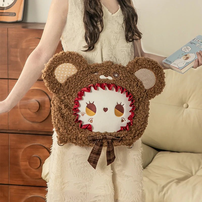 EMMA Bear Series Convertible Backpack - OVERRATED