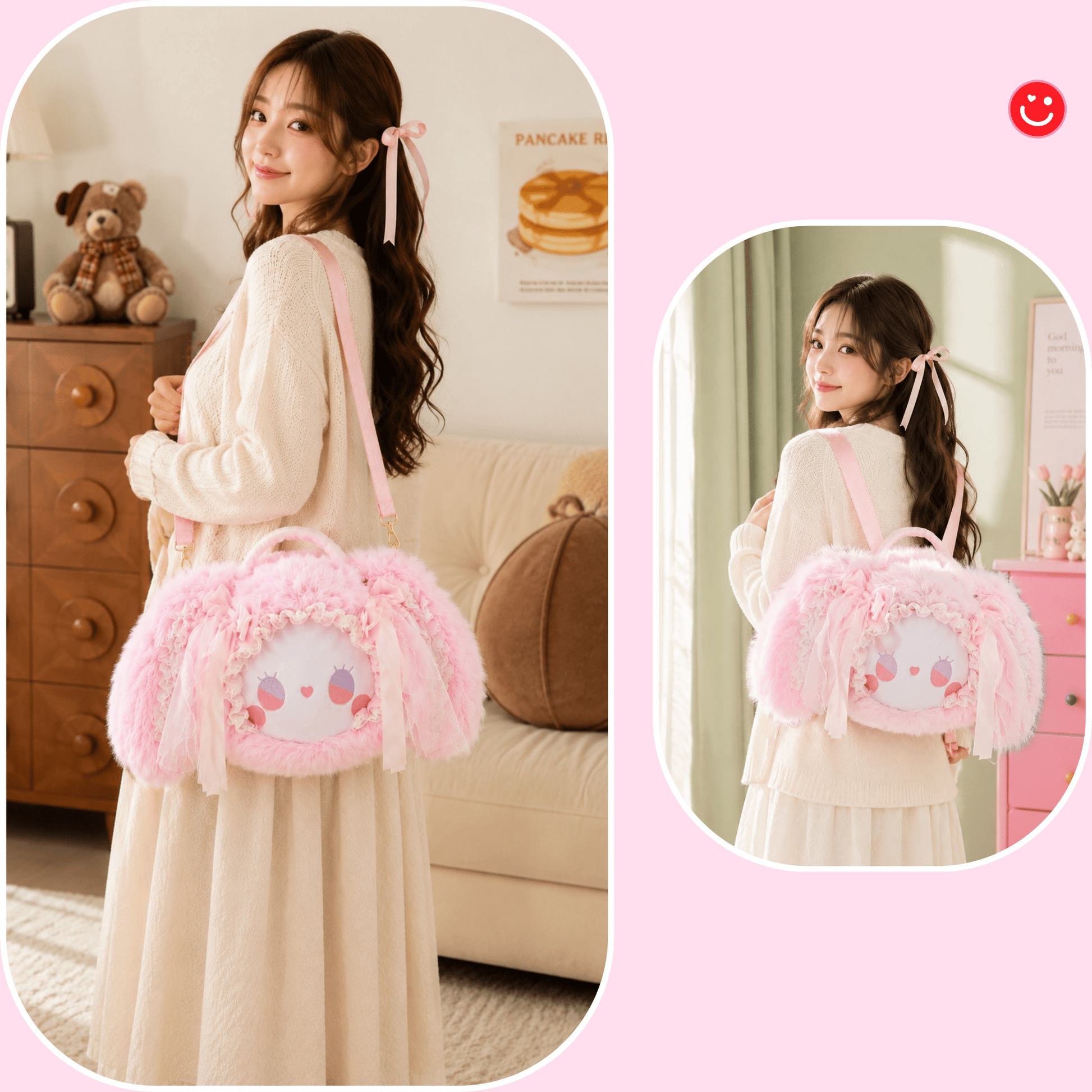 EMMA Dreamland Series Lop-Eared Rabbit Backpack - OVERRATED