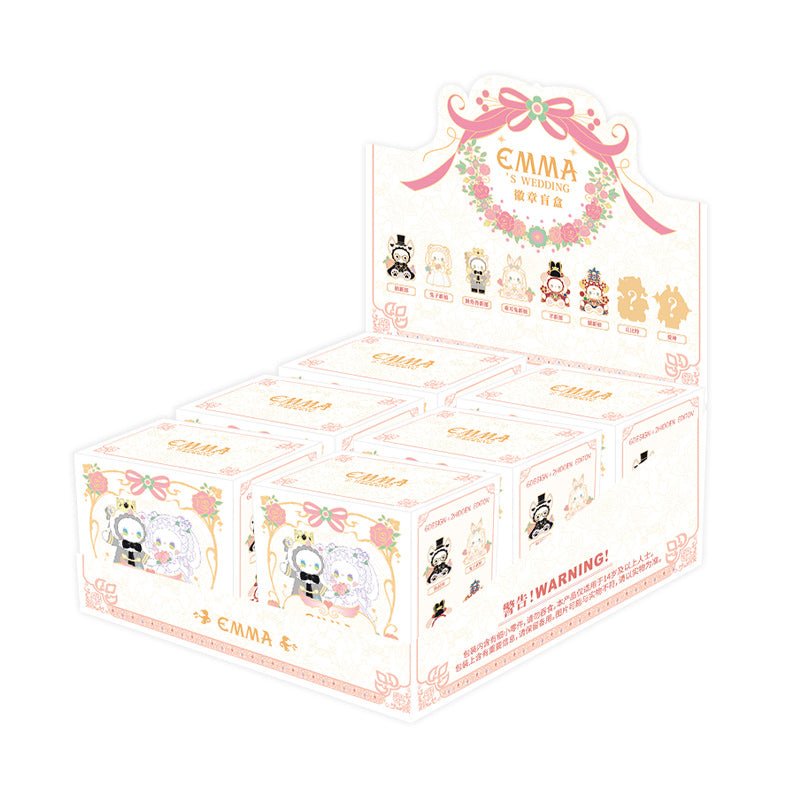Emma blind box fancy wedding character in pretty gift packaging - Overrated Korean Beauty & More