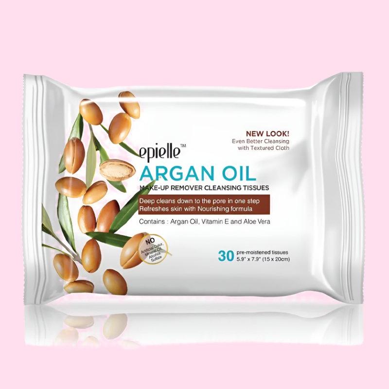 Epielle Argan Oil Make - up Remover Tissues - OVERRATED