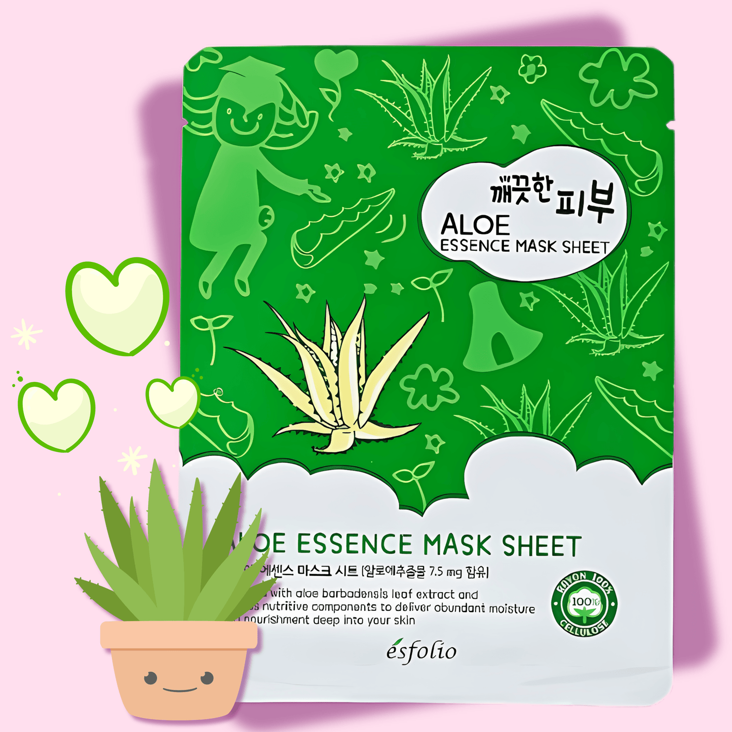 Esfolio Aloe Essence Sheet Mask - OVERRATED