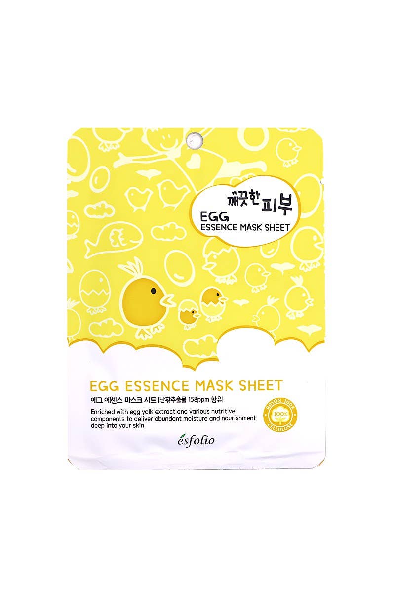 Esfolio Egg Essence Sheet Mask - OVERRATED