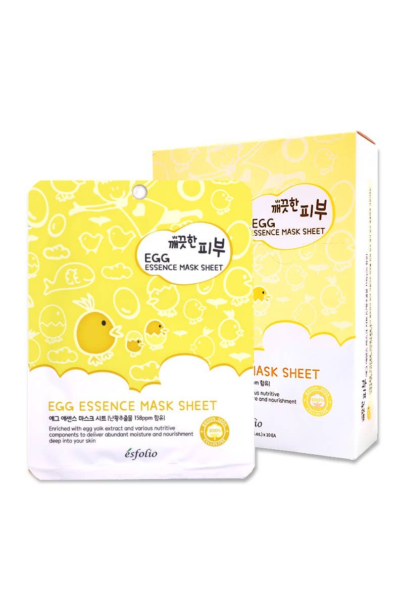 Esfolio Egg Essence Sheet Mask - OVERRATED