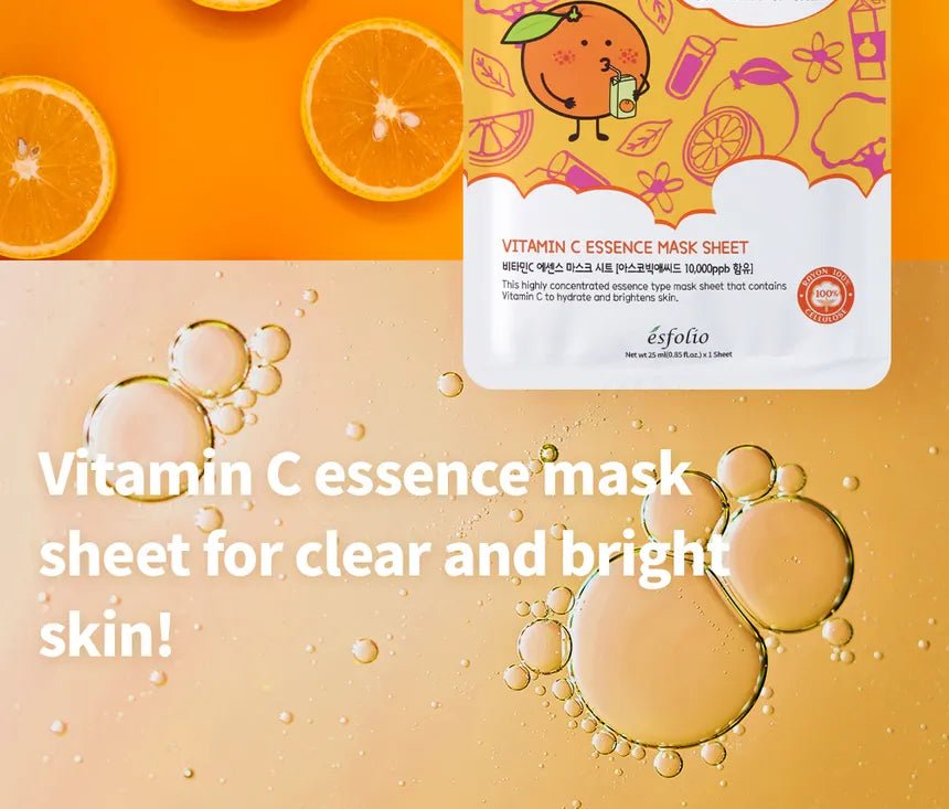 Esfolio Essence Mask Sheet Vitamin C - OVERRATED